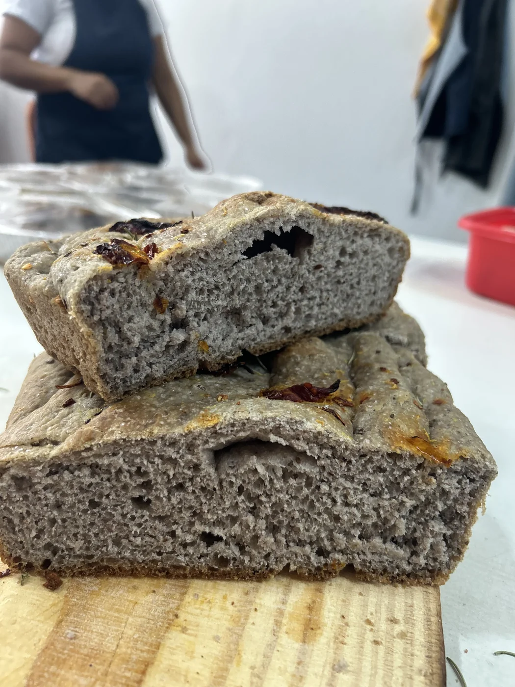 Pan integral artesanal Cúrcuma