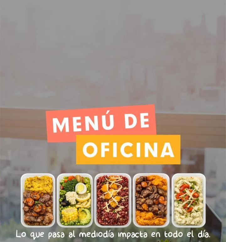 Menú de Oficina Cúrcuma — almuerzos listos para llevar