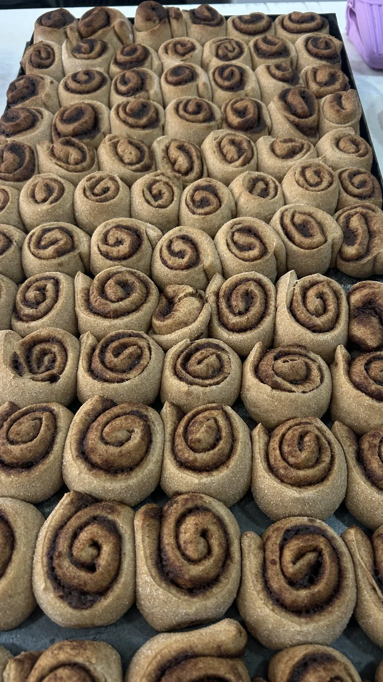 Rollitos de canela Cúrcuma
